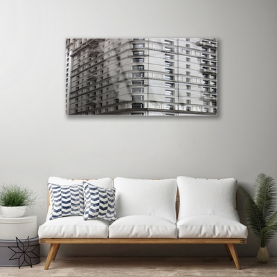 Quadro de vidro Edifícios Casas