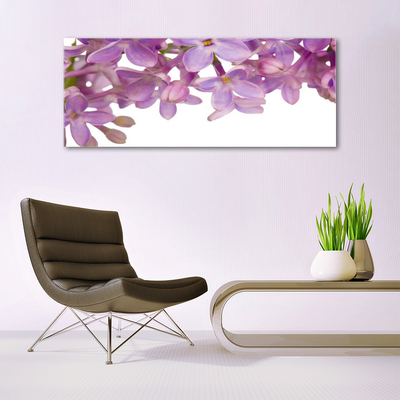 Quadro de vidro Planta de flores