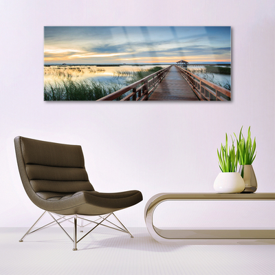 Pintura em vidro Arquitetura de pontes