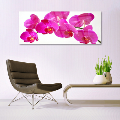 Quadro de vidro Planta de flores