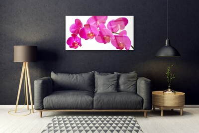 Quadro de vidro Planta de flores