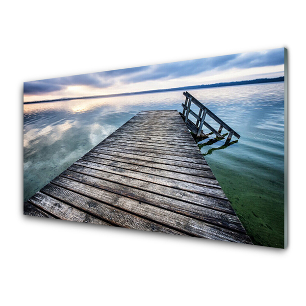 Pintura em vidro Arquitetura de pontes