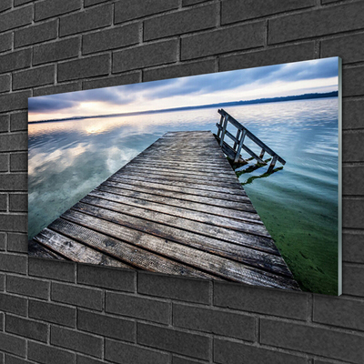 Pintura em vidro Arquitetura de pontes