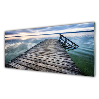 Pintura em vidro Arquitetura de pontes