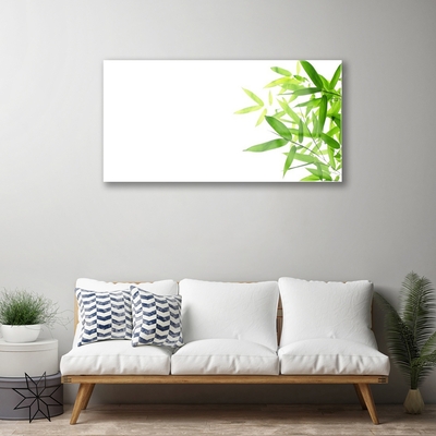 Quadro de vidro Folhas Natureza Planta