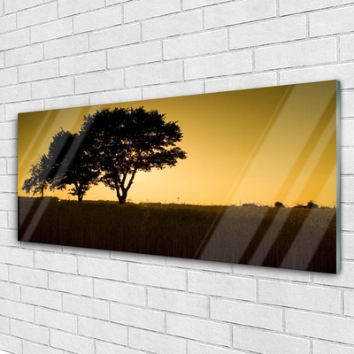 Pintura em vidro Árvores Natureza Planta