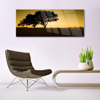 Pintura em vidro Árvores Natureza Planta