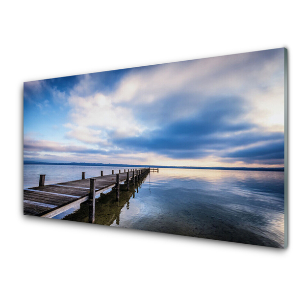 Quadro de vidro Arquitetura da Ponte Marítima