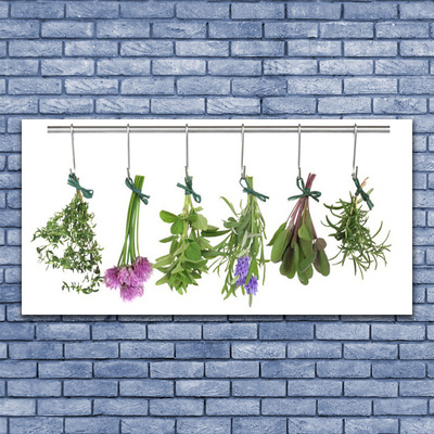 Quadro de vidro Flores Planta Natureza