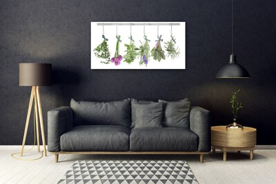 Quadro de vidro Flores Planta Natureza