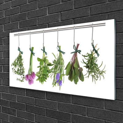 Quadro de vidro Flores Planta Natureza