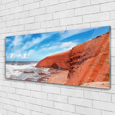 Quadro de vidro Paisagem Marinha