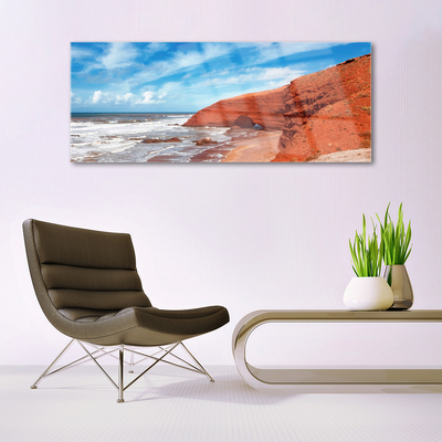 Quadro de vidro Paisagem Marinha