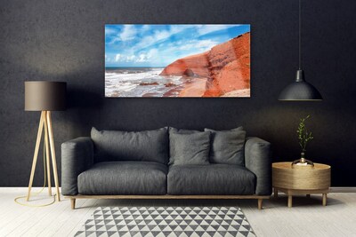 Quadro de vidro Paisagem Marinha
