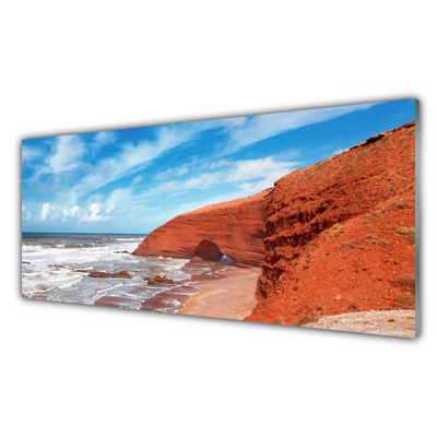 Quadro de vidro Paisagem Marinha