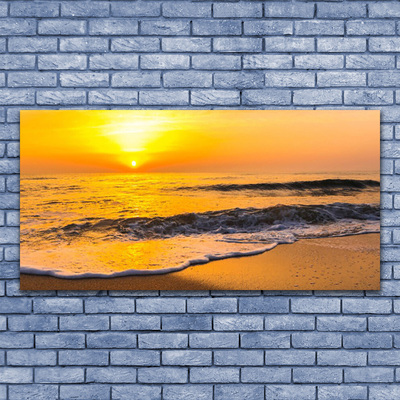 Pintura em vidro Paisagem Marinha