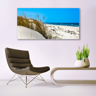 Quadro de vidro Paisagem de praia