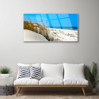 Quadro de vidro Paisagem de praia