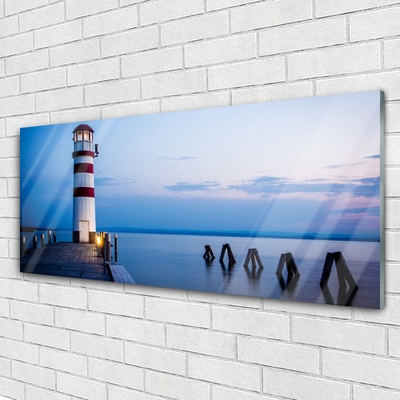 Quadro de vidro Arquitetura do Farol