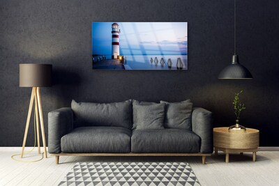 Quadro de vidro Arquitetura do Farol