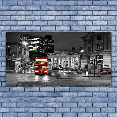 Quadro de vidro Casas da Cidade