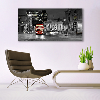 Quadro de vidro Casas da Cidade