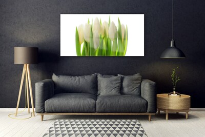 Pintura em vidro Tulipas Plantam Natureza