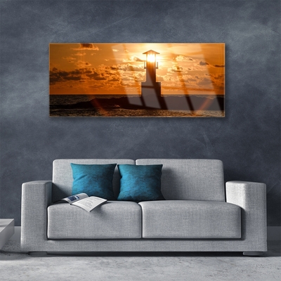 Quadro de vidro Arquitetura do Farol