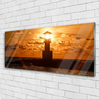 Quadro de vidro Arquitetura do Farol