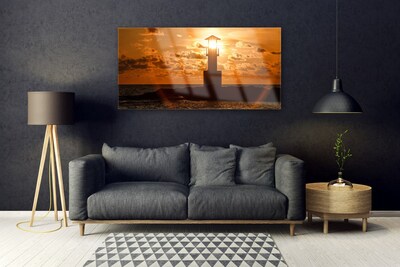 Quadro de vidro Arquitetura do Farol