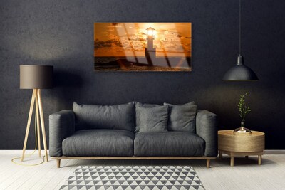 Quadro de vidro Arquitetura do Farol