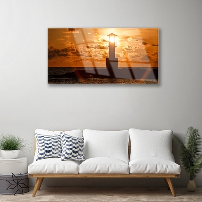 Quadro de vidro Arquitetura do Farol