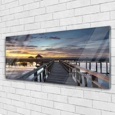 Quadro de vidro Arquitetura de pontes