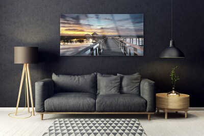 Quadro de vidro Arquitetura de pontes