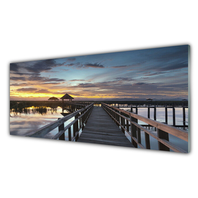 Quadro de vidro Arquitetura de pontes