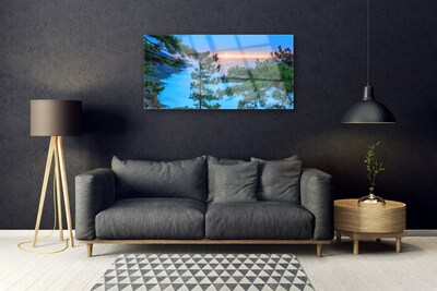 Quadro de vidro Árvores Natureza