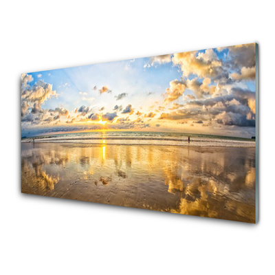 Quadro de vidro Paisagem Marinha