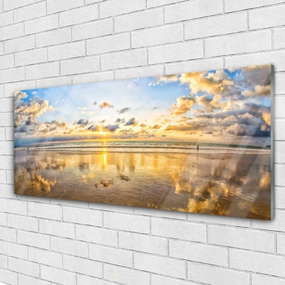 Quadro de vidro Paisagem Marinha