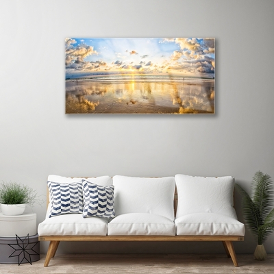Quadro de vidro Paisagem Marinha