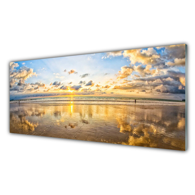 Quadro de vidro Paisagem Marinha