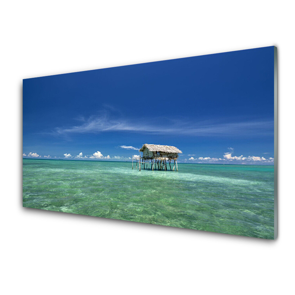 Quadro de vidro Paisagem Marinha