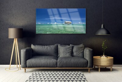 Quadro de vidro Paisagem Marinha