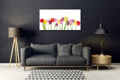 Pintura em vidro Tulipas Flores Planta