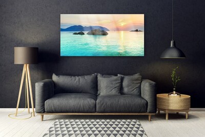 Quadro de vidro Paisagem Marinha