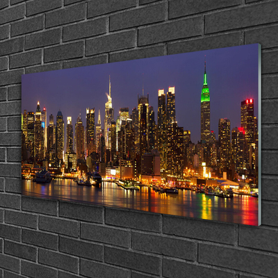 Quadro de vidro Casas da Cidade