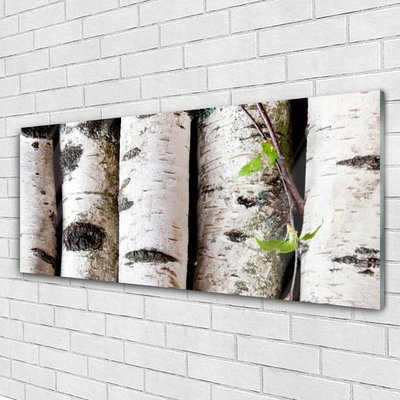 Pintura em vidro Árvores Natureza