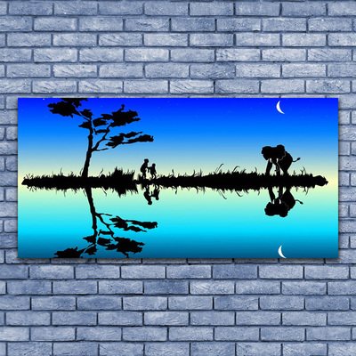 Pintura em vidro Gráficos Abstratos