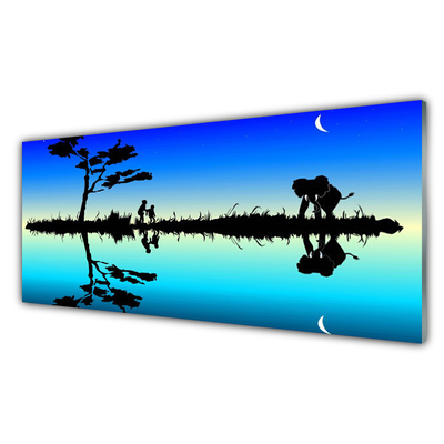 Pintura em vidro Gráficos Abstratos