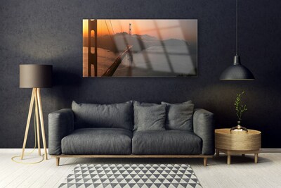 Quadro de vidro Arquitetura de pontes