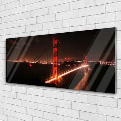 Pintura em vidro Arquitetura de pontes